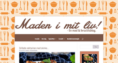 Desktop Screenshot of madenimitliv.dk